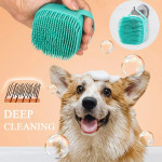 Cepillo Dispensador de Jabon para mascotas
