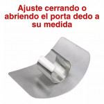 protector de dedos para cortar verduras