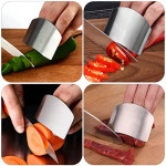 protector de dedos para cortar verduras