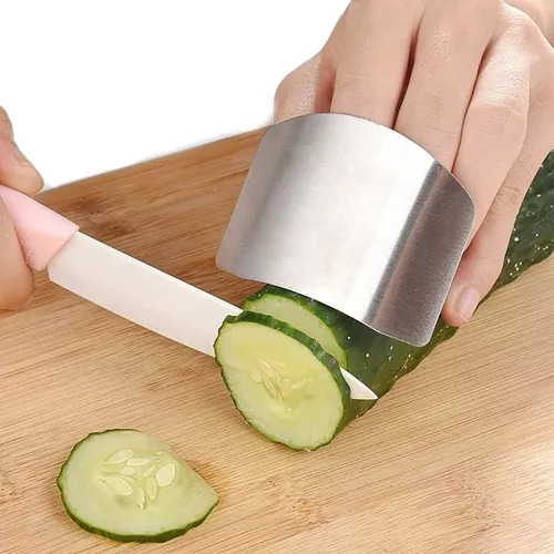 protector de dedos para cortar verduras