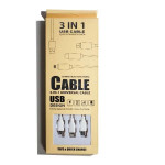 CONECTOR MULTIPLE CAJA 3 EN 1 / USB