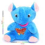 Peluche de elefante con mariposa