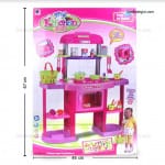 Cocina infantil con horno luces y sonido de 32 piezas