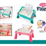 Escritorio Infantil Con Tablero Mágico Magnetico  Juego Didáctico Para Niños Y Niñas