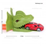 Juguete para niño Pista de carreras con figura de dinosaurio