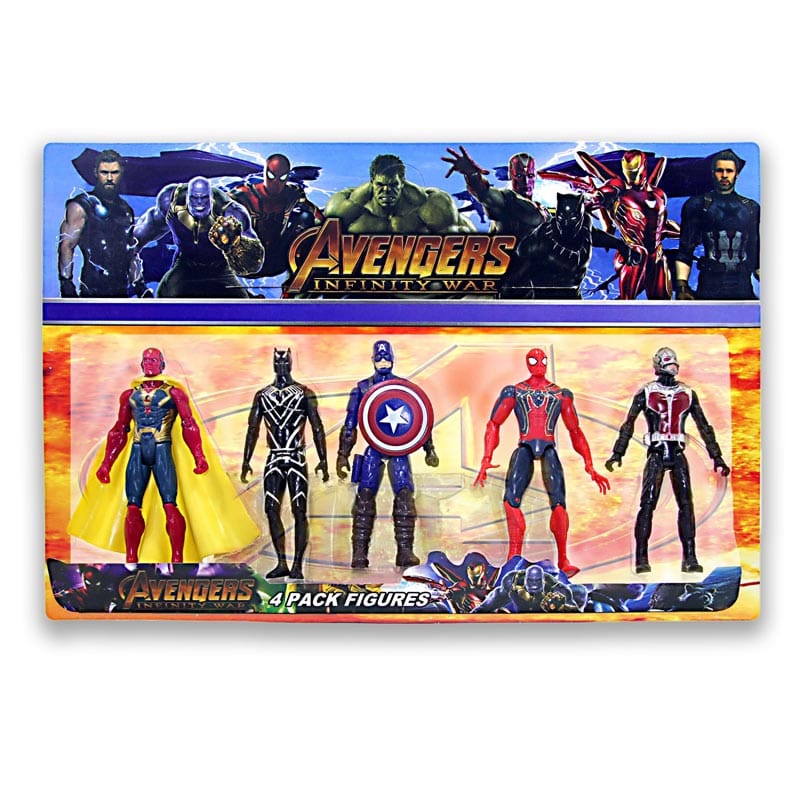 Set de figuras de acción de Avengers