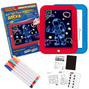 Tablet De Dibujo Mágico con Luz LED Fluorescente para niños