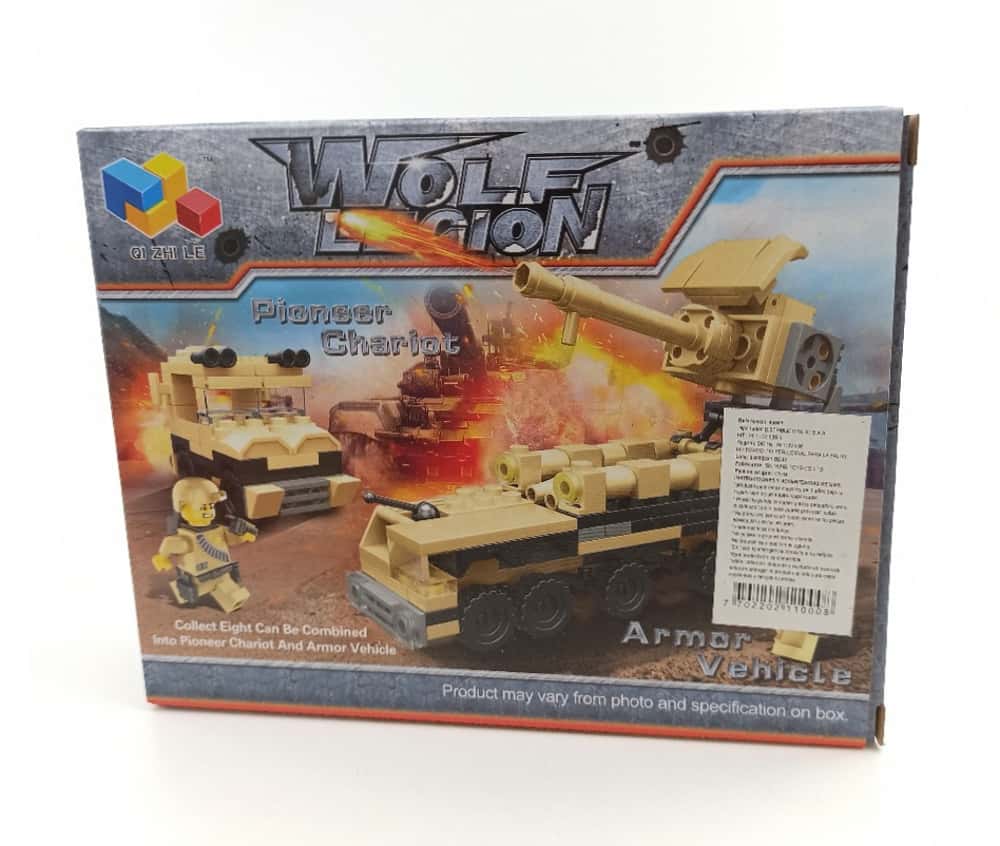 Bloques Lego para Armar Buque de Guerra