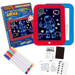 Tablet De Dibujo Mágico con Luz LED Fluorescente