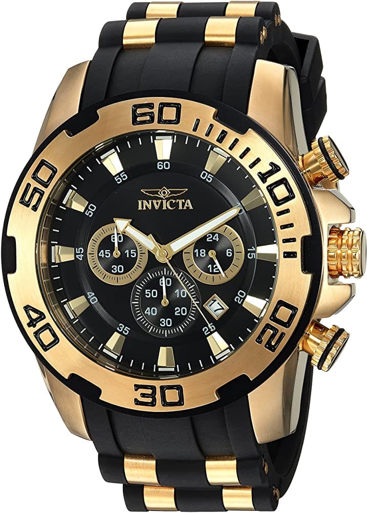 Reloj Invicta Diver Pro acero inoxidable y cuarzo Japonés para hombre (modelo: 22340) 100% Original