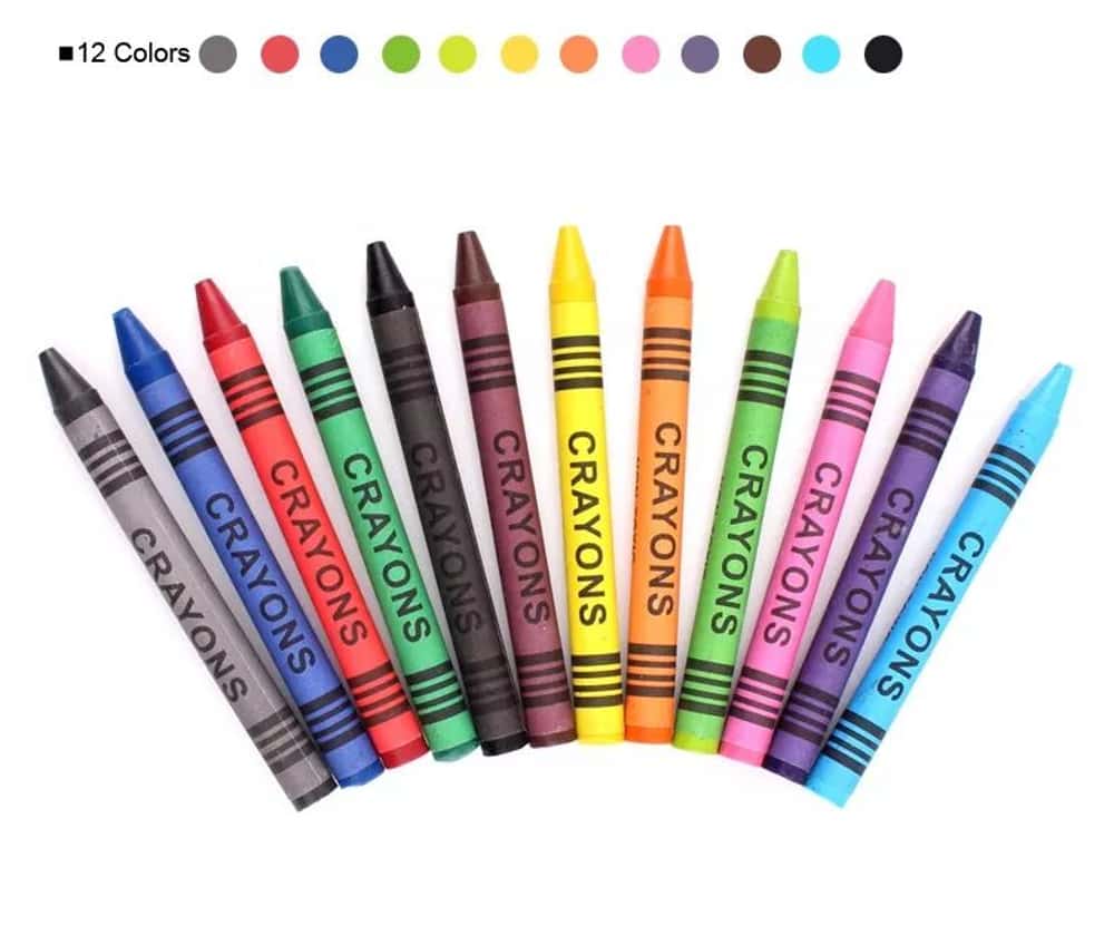 Crayola 12 Unidades Crayones No Toxicos