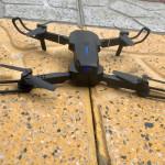 Mini drone con cámara HD negro 2.4GHz 1 batería