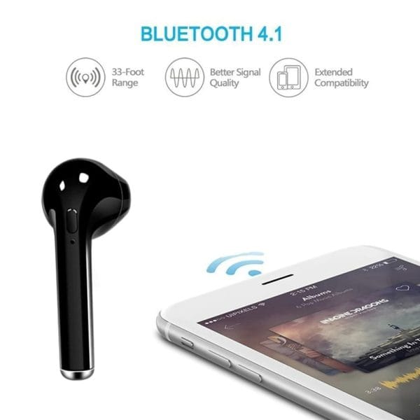 Audífono i7 Individual  Manos Libres Bluetooth