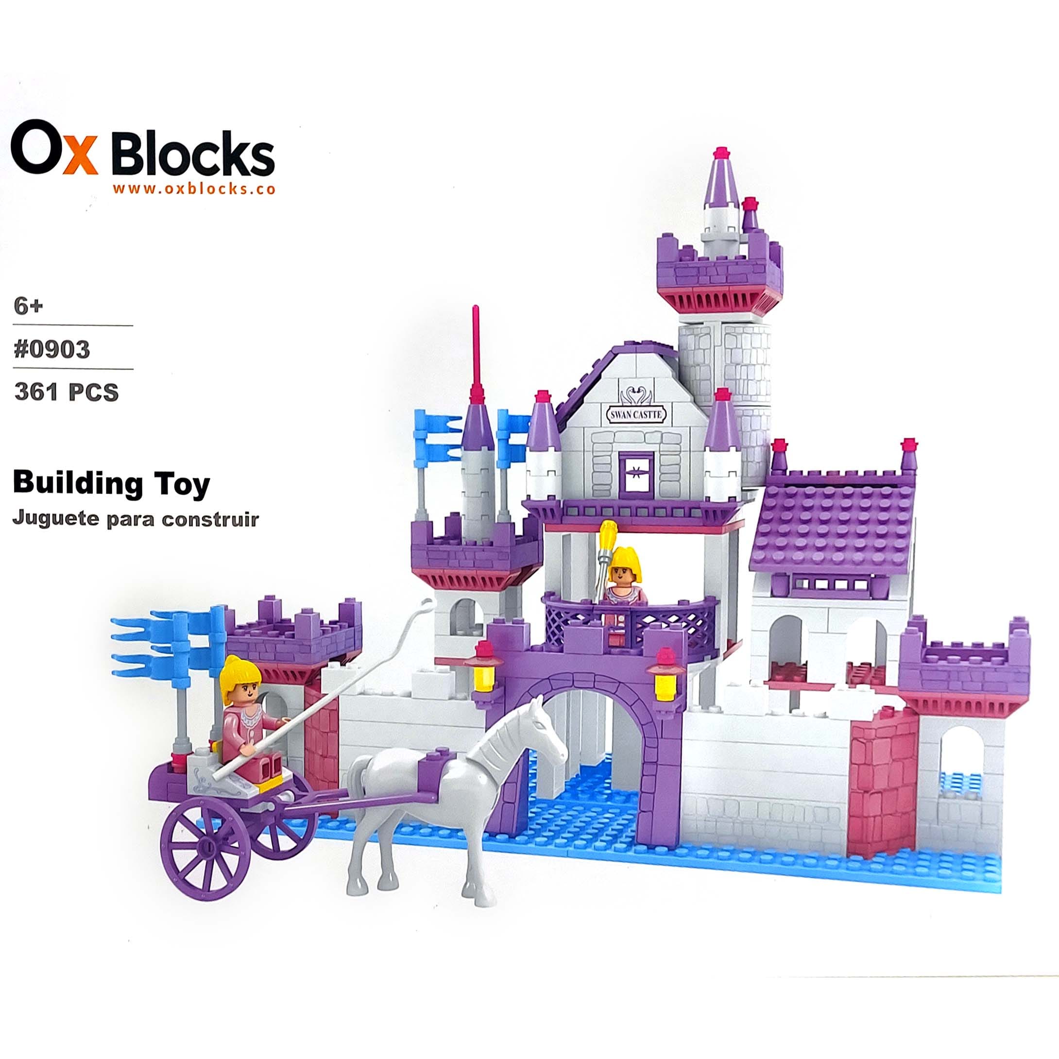 Castillo de Armar OxBlocks 361 Pcs Lego