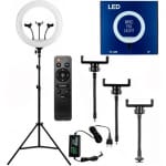 Aro De Luz Led GIGANTE   45 Cm Profesional Fotografía Selfie Con Trípode 2.10 Metros