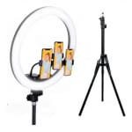 Aro De Luz Led GIGANTE   45 Cm Profesional Fotografía Selfie Con Trípode 2.10 Metros