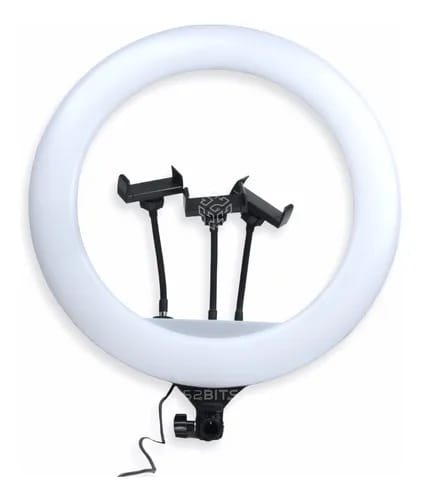 Aro De Luz Led GIGANTE   45 Cm Profesional Fotografía Selfie Con Trípode 2.10 Metros