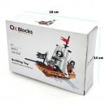 Barco Pirata para Armar OxBlocks 0211 - 100 Pcs