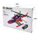 Helicóptero de Rescate para Armar OxBlocks 0305 - 208 Piezas