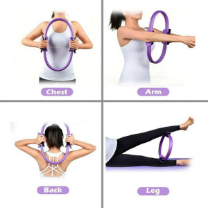 Aro de Pilates para hacer ejercicio en casa, accesorio de gimnasia y Pilates