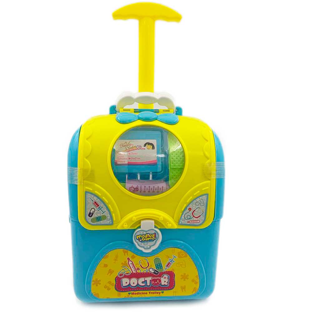 Maleta set de doctor portátil, juguete para niños y niñas